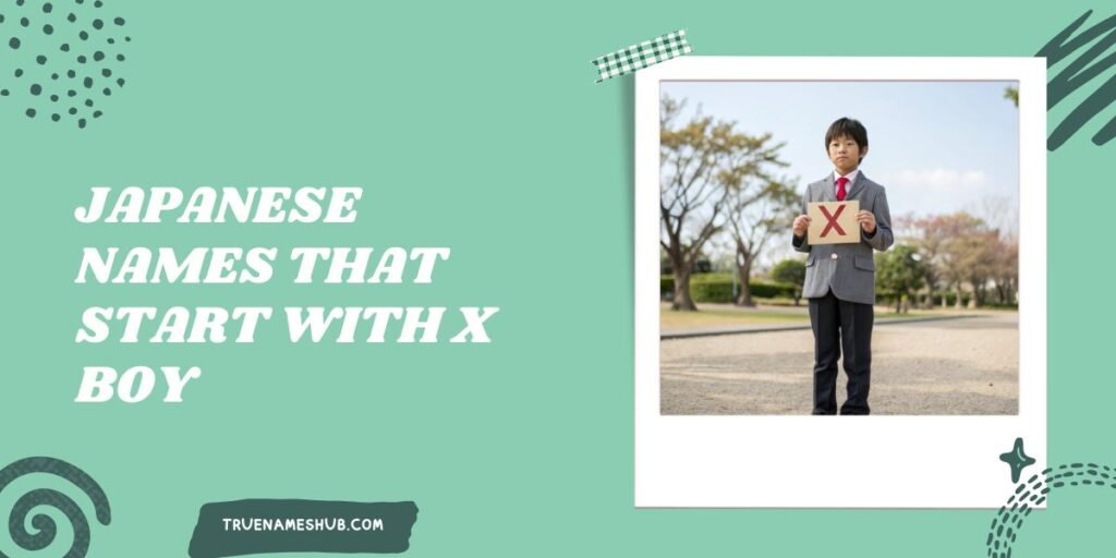 Japanese Names That Start With X Boy