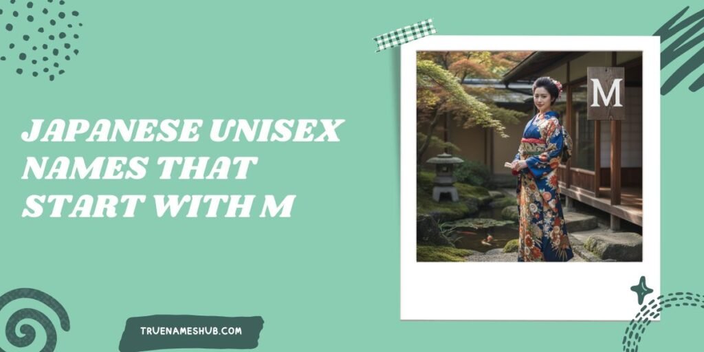 Japanese Unisex Names That Start With M