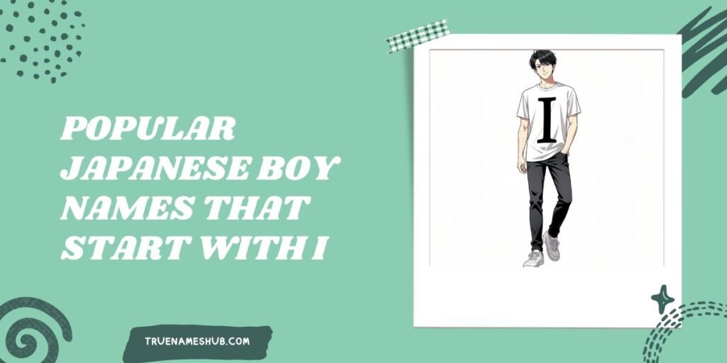 Popular Japanese Boy Names That Start With I