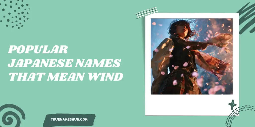 Popular Japanese Names That Mean Wind