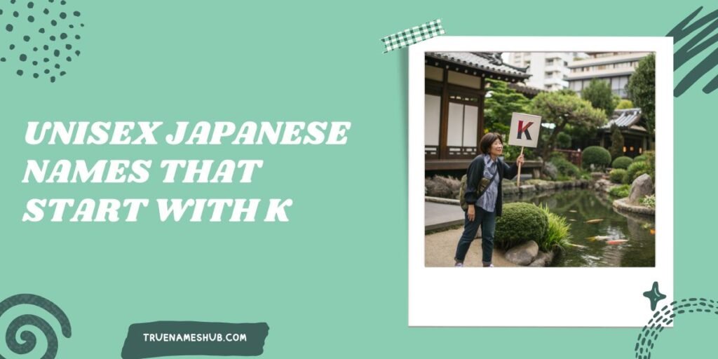 Unisex Japanese Names That Start With K