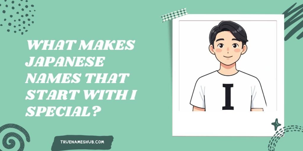What Makes Japanese Names That Start With I Special