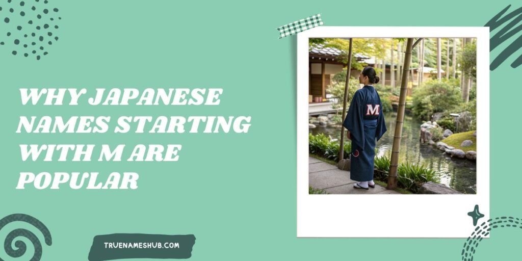 Why Japanese Names Starting With M Are Popular