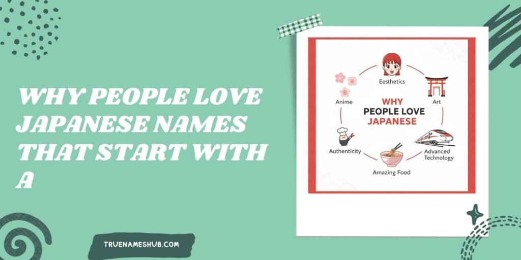 Why People Love Japanese Names That Start With A