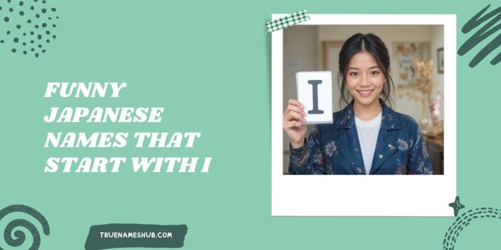 Funny Japanese Names That Start With I