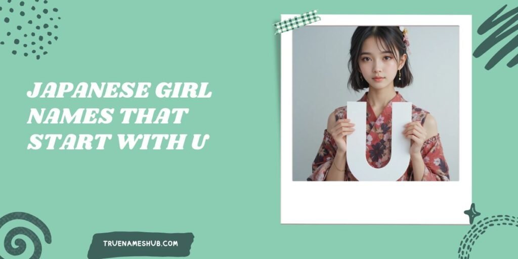 Japanese Girl Names That Start With U