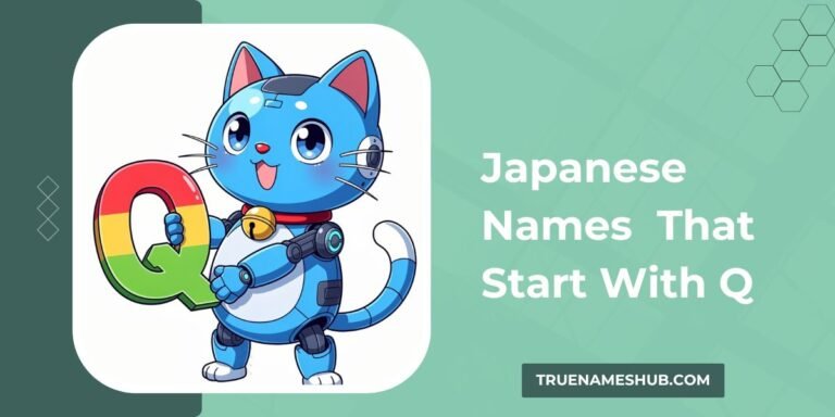 Japanese Names That Start With Q