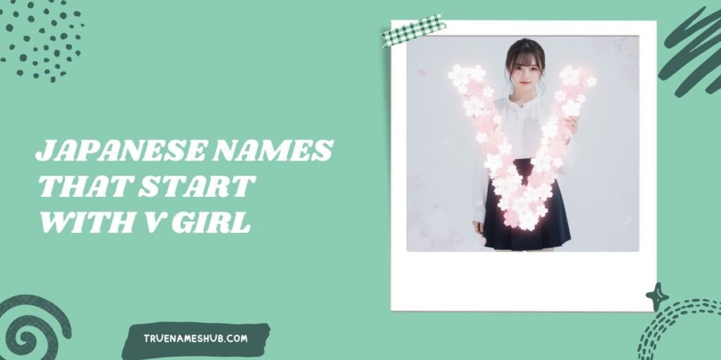 Japanese Names That Start With V Girl