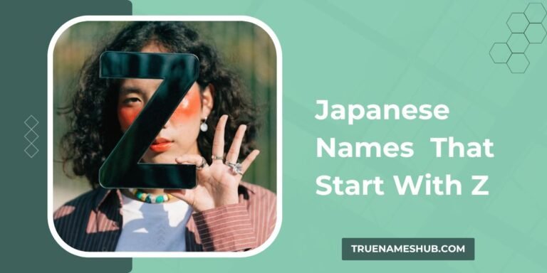 Japanese Names That Start With Z