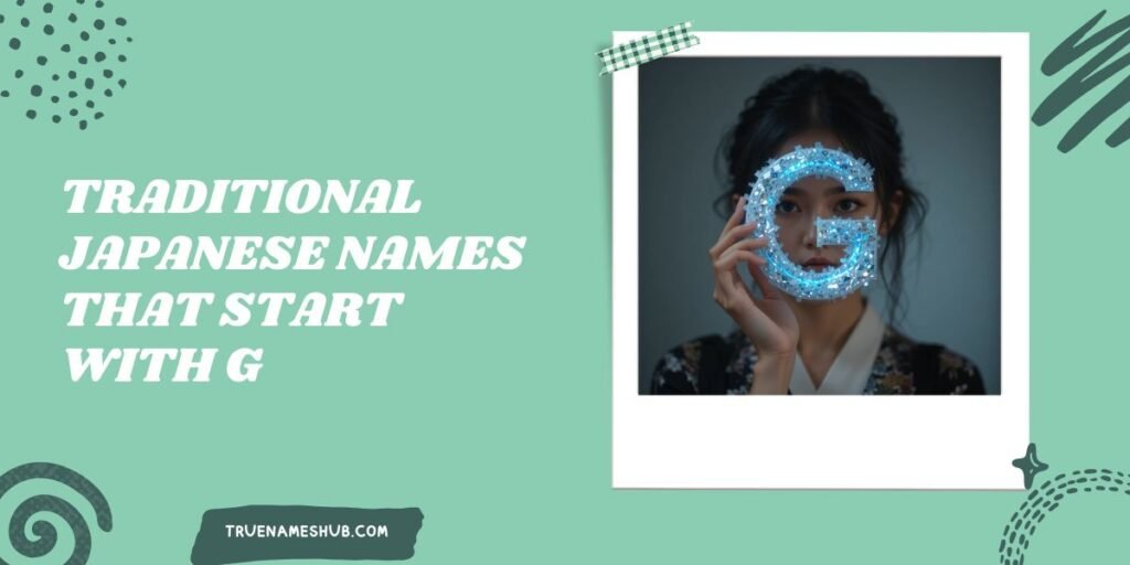 Traditional Japanese Names That Start With G