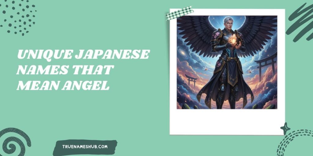 Unique Japanese Names That Mean Angel
