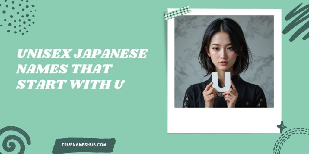 Unisex Japanese Names That Start With U