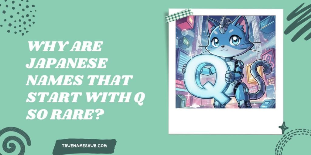 Why Are Japanese Names That Start With Q So Rare