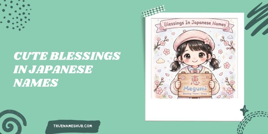 Cute Blessings In Japanese Names