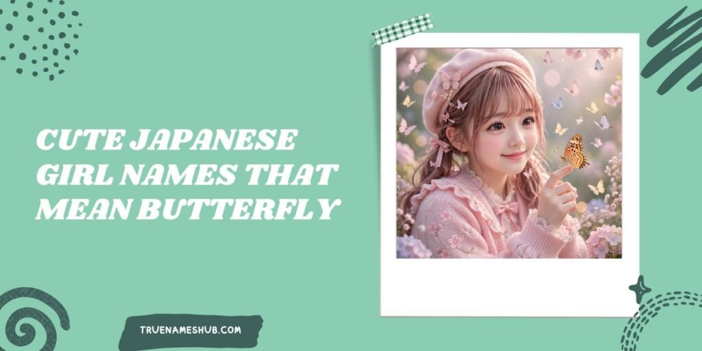 Cute Japanese Girl Names That Mean Butterfly
