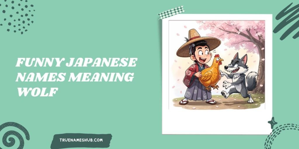 Funny Japanese Names Meaning Wolf