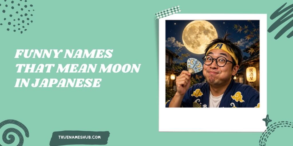 Funny Names That Mean Moon In Japanese