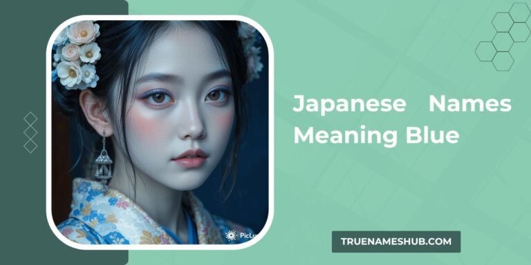 Japanese Names Meaning Blue