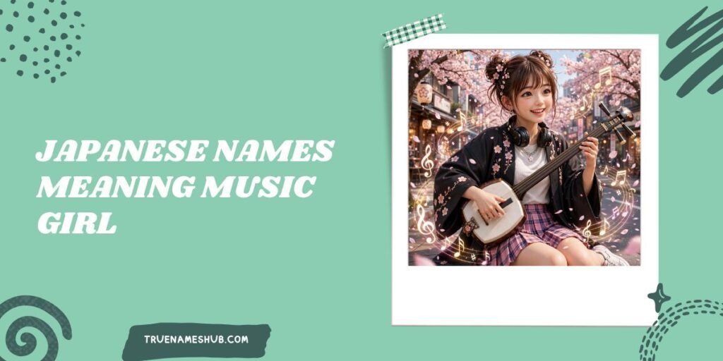 Japanese Names Meaning Music Girl