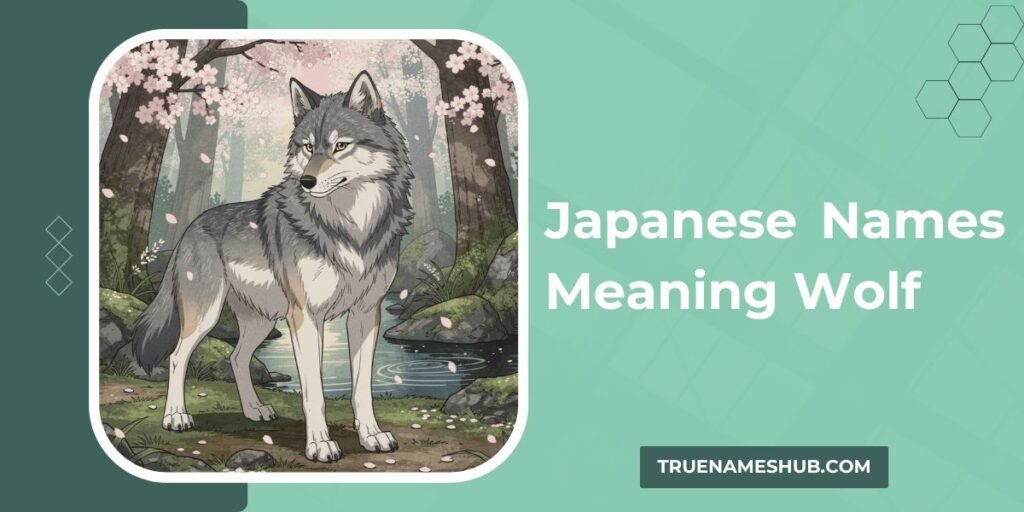 Japanese Names Meaning Wolf