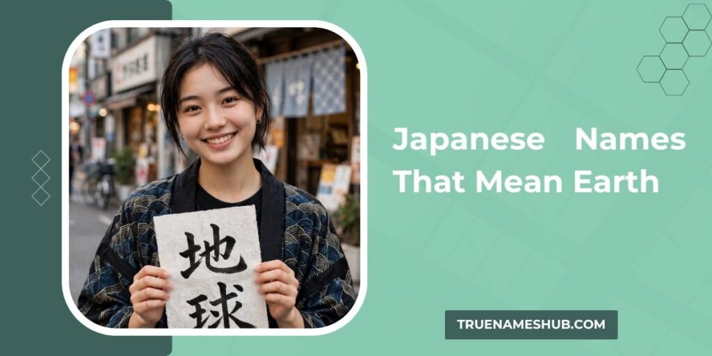 Japanese Names That Mean Earth