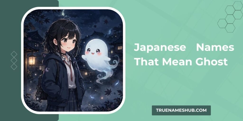 Japanese Names That Mean Ghost