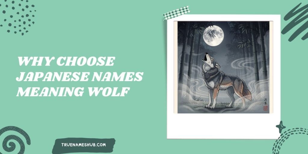 Why Choose Japanese Names Meaning Wolf