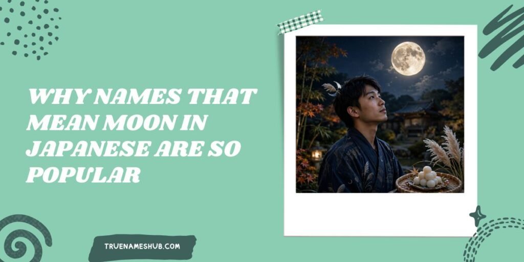 Why Names That Mean Moon In Japanese Are So Popular