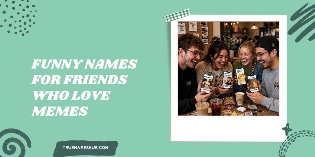 Funny Names For Friends Who Love Memes