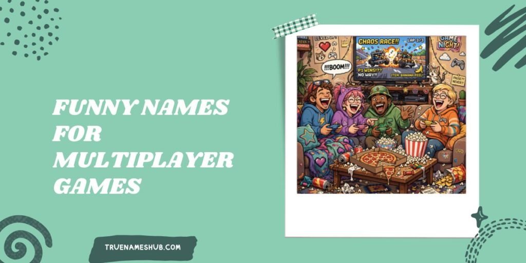 Funny Names For Multiplayer Games