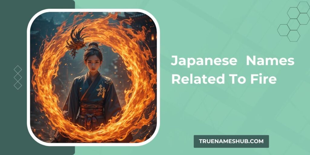 Japanese Names Related To Fire