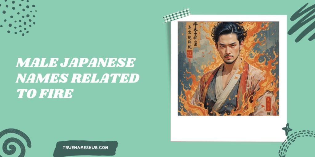 Male Japanese Names Related To Fire