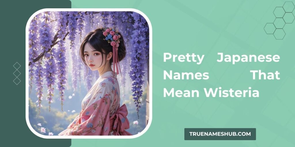 Pretty Japanese Names That Mean Wisteria