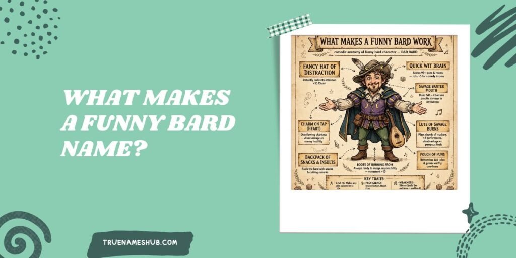 What Makes a Funny Bard Name