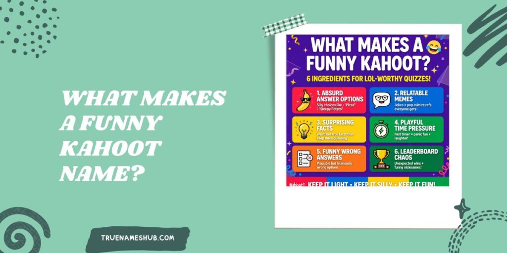 What Makes a Funny Kahoot Name