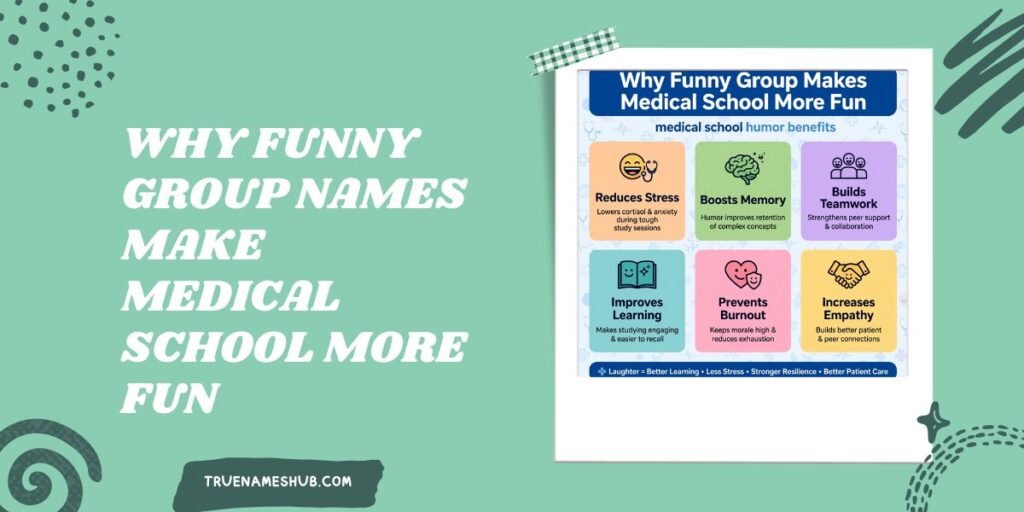 Why Funny Group Names Make Medical School More Fun
